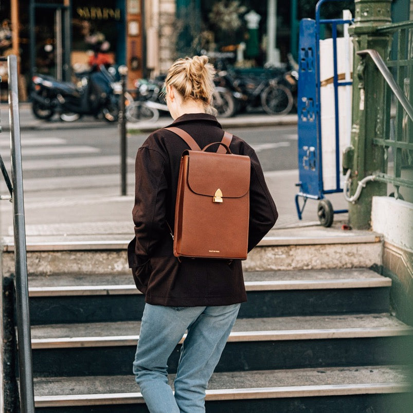 Sac dos en cuir pour femme Made in France Valet de